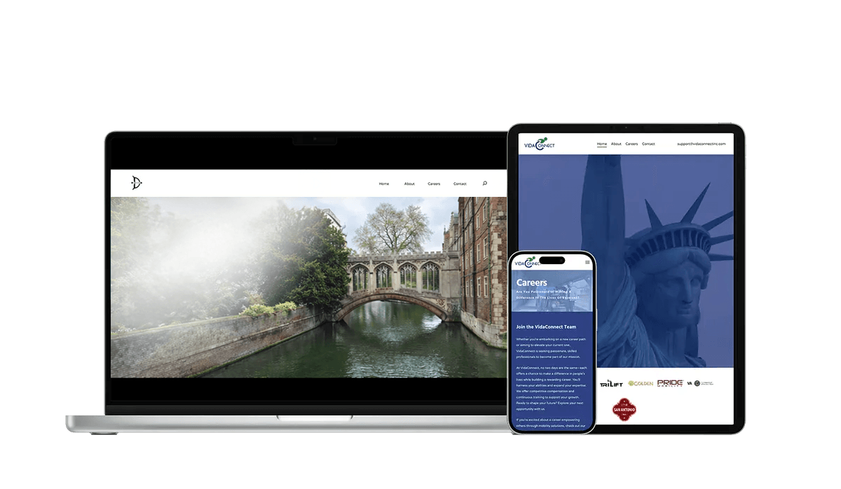 Responsive website designs